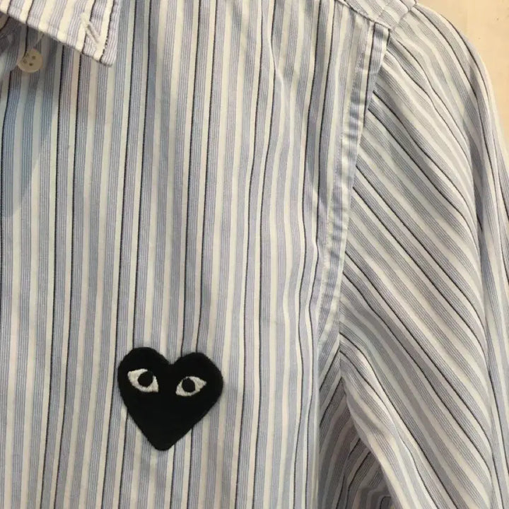 [BUNJANG] Comme des Garçons Sky Blue Stripe Women&