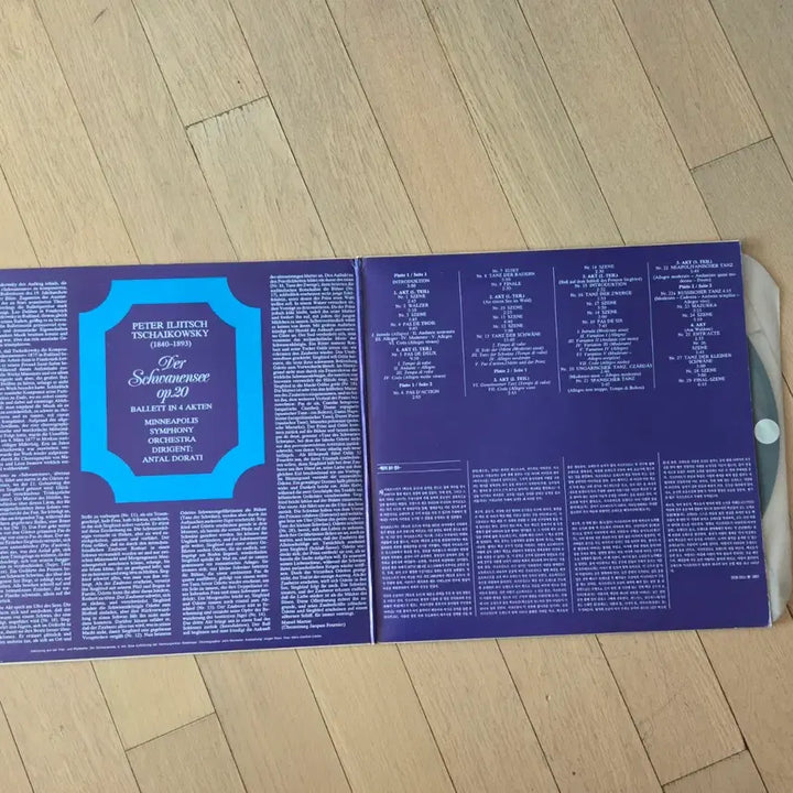 [BUNJANG] Philips Tchaikovsky Swan Lake LP Record / 필립스 차이코프스키 백조의 호수 LP 음반