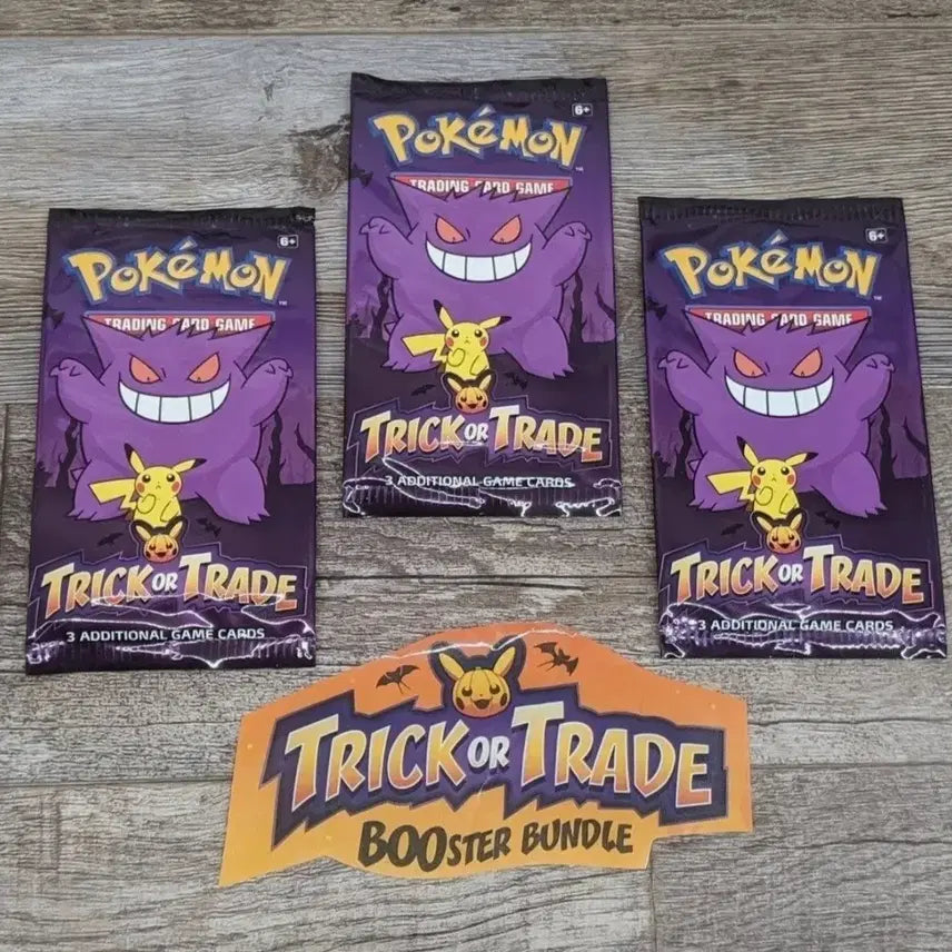 [SOLD OUT] 할로윈 포켓몬 카드 trick or trade 2022 북미판 카드팩