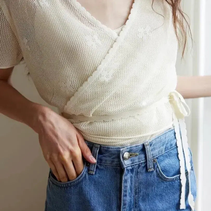 [BUNJANG] Thanat T/T Linen Mesh Cardigan / 타낫 가디건 T/T Linen mesh cardigan