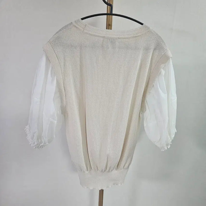 [BUNJANG] OBZEE Knit Block Top / 2021 오브제 니트 블록 탑