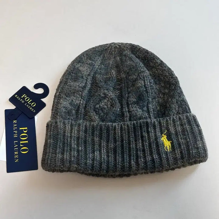[BUNJANG] Polo Ralph Lauren Unisex Knit Beanie Camo / [새] 폴로 랄프로렌 남녀공용 니트 비니 카모