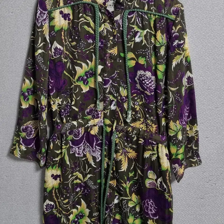 [BUNJANG] Burberry Green Forest Dress (Size S) / 36 (S) 버버리 그린 포레스트 원피스