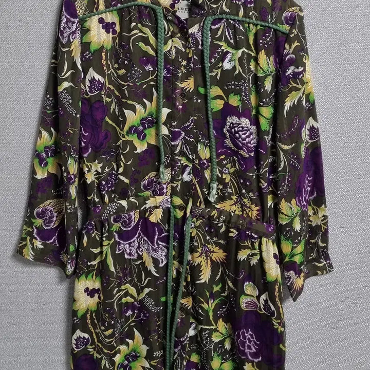 [BUNJANG] Burberry Green Forest Dress (Size S) / 36 (S) 버버리 그린 포레스트 원피스
