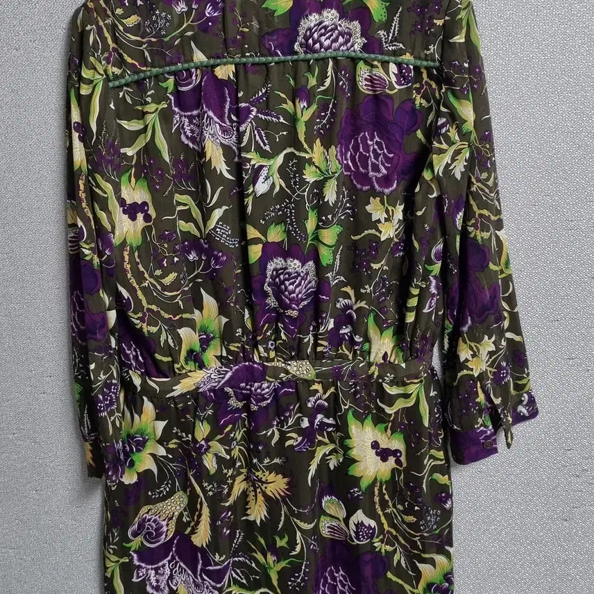 [BUNJANG] Burberry Green Forest Dress (Size S) / 36 (S) 버버리 그린 포레스트 원피스