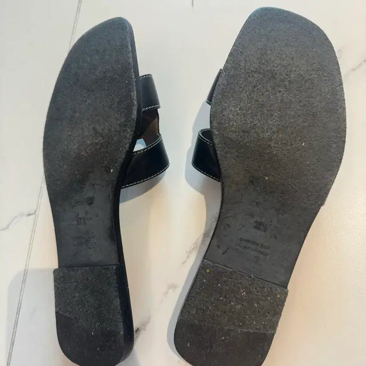 [BUNJANG] Hermès Oran Sandals Black Size 37.5 / 정품 에르메스 오란 블랙 37.5 사이즈