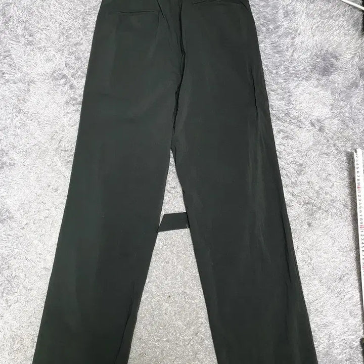 [BUNJANG] STU Belted Wide Pants - Black (Size S) / stu 바지 벨티드 와이드 팬츠 블랙 s