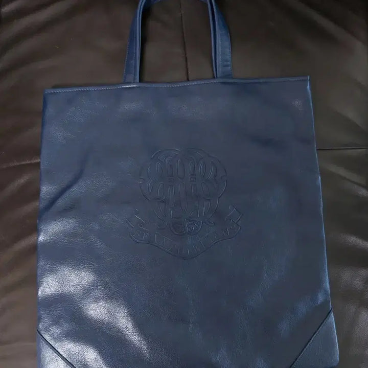 [BUNJANG] BEANPOLE Navy Leather Big Tote Bag / 빈폴(BEANPOLE) 네이비 레더 빅토트백