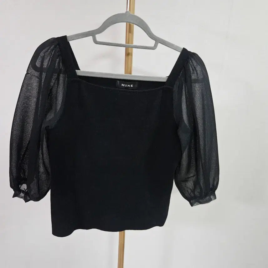 [BUNJANG] Mine Knit Block Top / 2020 마인 니트 탑