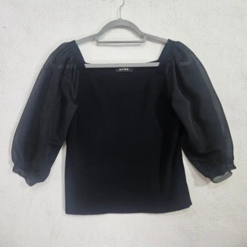[BUNJANG] Mine Knit Block Top / 2020 마인 니트 탑