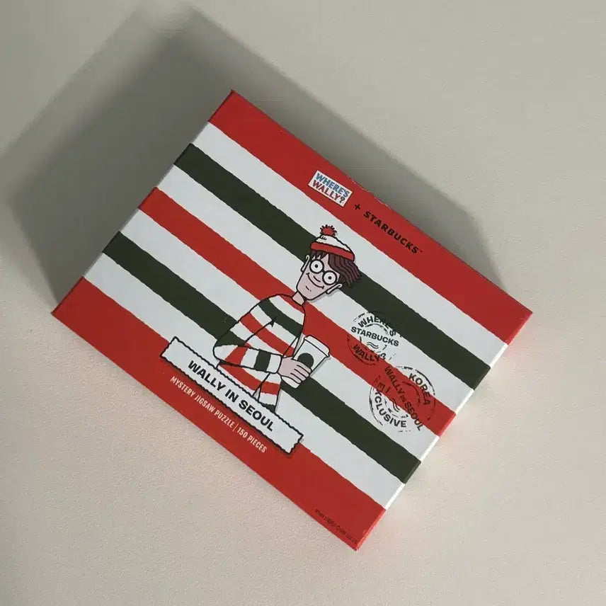 [BUNJANG] Starbucks Wally Seoul Puzzle 150 Pieces / (새상품) 스타벅스 월리 서울 퍼즐 150피스