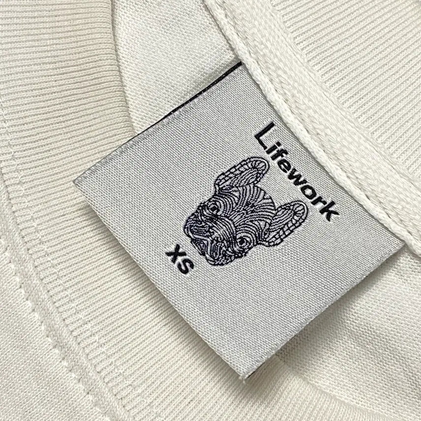 [BUNJANG] Life Work Short Sleeve T-Shirt (XS) / 1246. 라이프워크 반팔티 (XS)