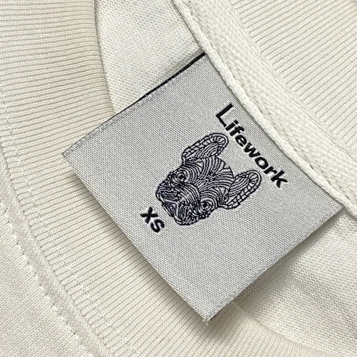 [BUNJANG] Life Work Short Sleeve T-Shirt (XS) / 1246. 라이프워크 반팔티 (XS)