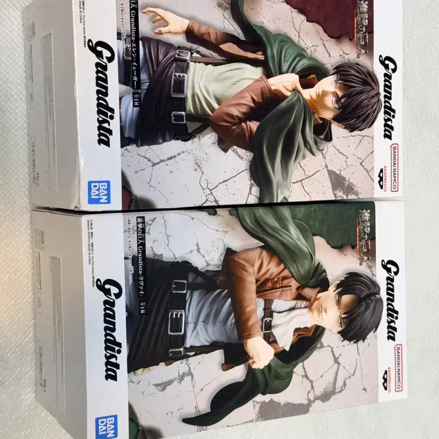 [BUNJANG] Attack on Titan Grandista Figure (Eren/Levi) / 진격의 거인 Grandista 피규어 (에렌/리바이)