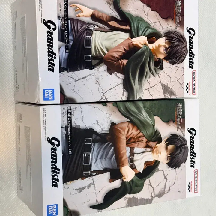 [BUNJANG] Attack on Titan Grandista Figure (Eren/Levi) / 진격의 거인 Grandista 피규어 (에렌/리바이)