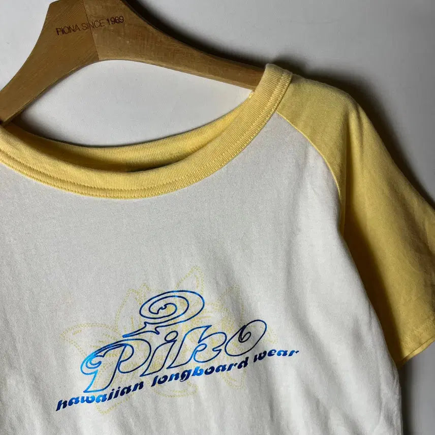[BUNJANG] Piko Cropped Raglan T-Shirt / [PIKO] 피코 크롭 래글런 티셔츠