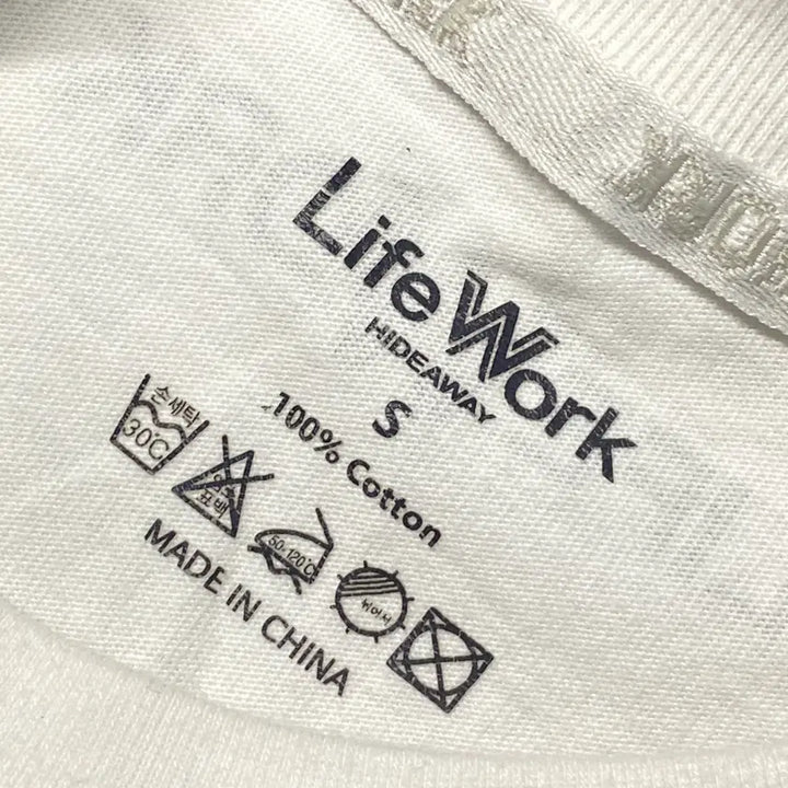 [BUNJANG] Life Work T-Shirt (Size S) / 1248. 라이프워크 반팔티 (S)
