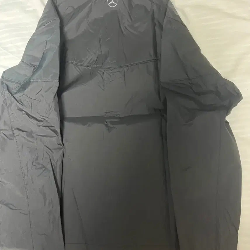 [BUNJANG] Mercedes-Benz Black Windbreaker Jacket / 벤츠 블랙 바람막이 점퍼
