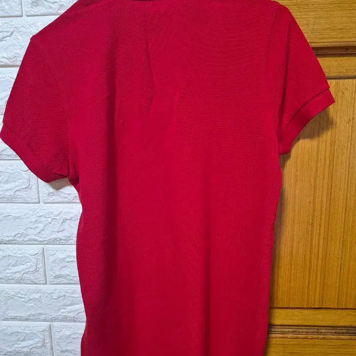 [BUNJANG] Lacoste Red Polo Shirt Size 3 / 라코스테 빨간색 카라티 3사이즈