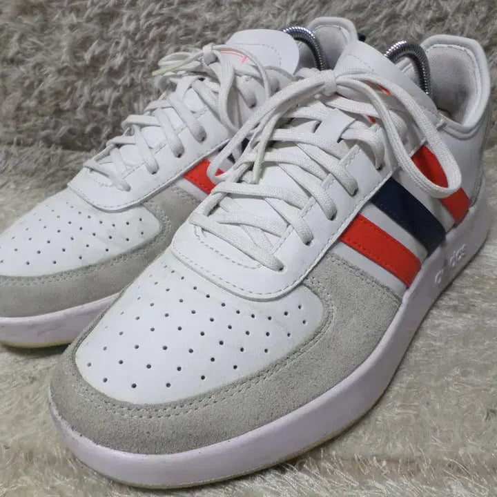[BUNJANG] Adidas Court 80s White Sneakers / 후루룩구제 250 아디다스 코트 80s 화이트 운동화 260505