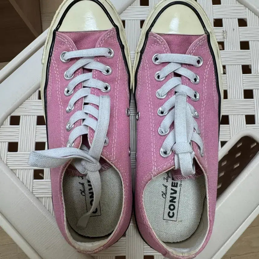 [BUNJANG] Converse Chuck Taylor Pink Sneakers / 컨버스 척테일러 핑크 스니커즈 240