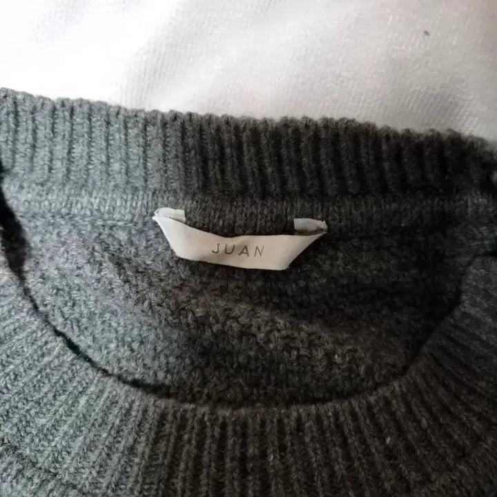 [BUNJANG] Juang Homme Grey Knit Sweater / 주앙옴므 회색 니트 L