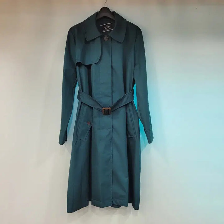 [BUNJANG] Rose Basquiat Trench Coat Green / 장미쉘바스키아 트렌치 코트 그린 100