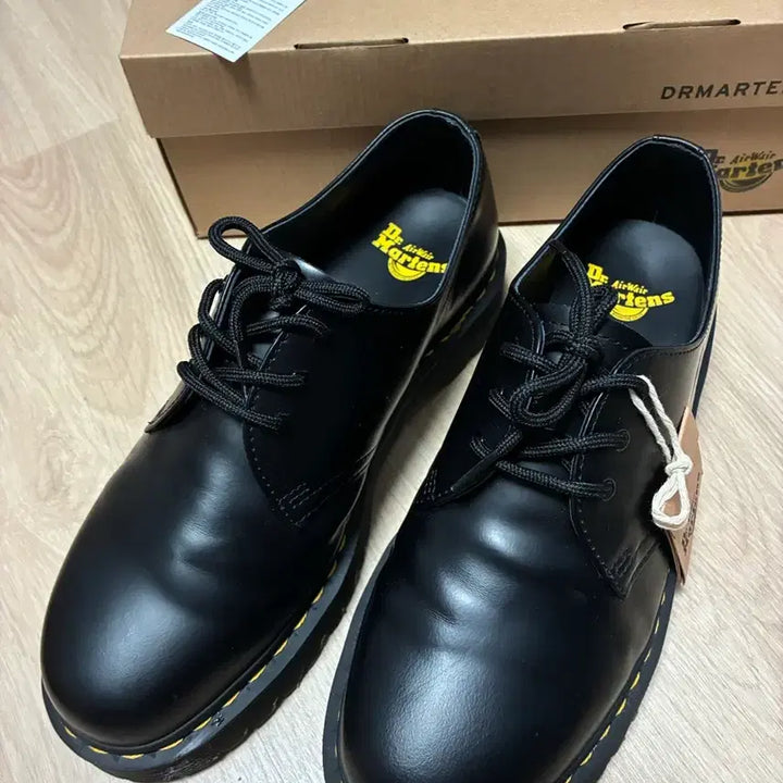 [BUNJANG] Dr. Martens 1461 Bex Leather Platform Shoes Black / 닥터마틴 1461 벡스 블랙 280