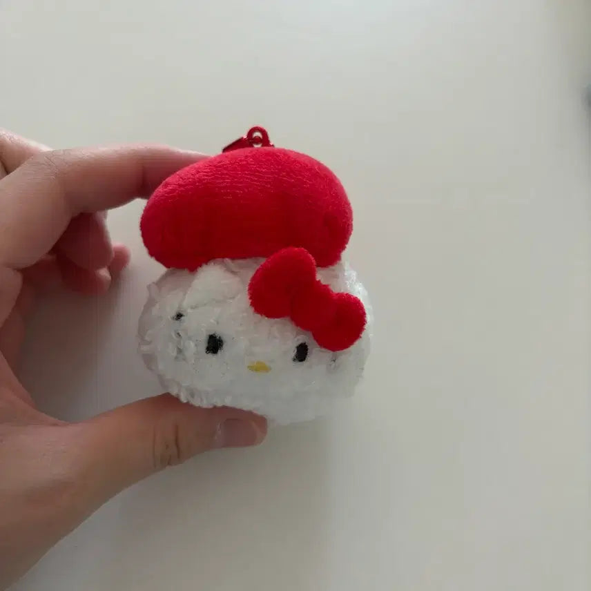 [BUNJANG] Hello Kitty Sushi Plush Keychain / 헬로키티 초밥 인형 키링