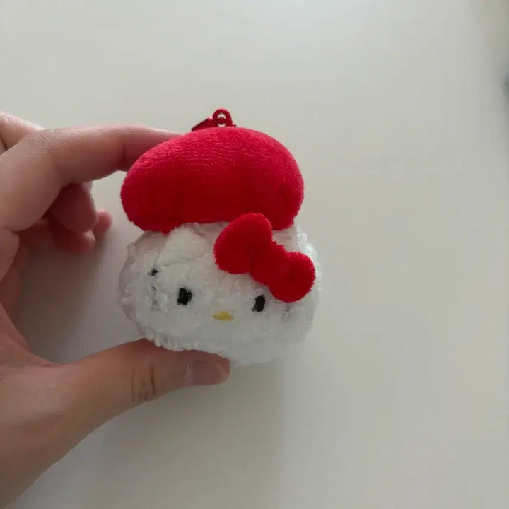 [BUNJANG] Hello Kitty Sushi Plush Keychain / 헬로키티 초밥 인형 키링