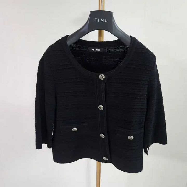 [BUNJANG] Mine Cardigan Black / 2021 마인 가디건
