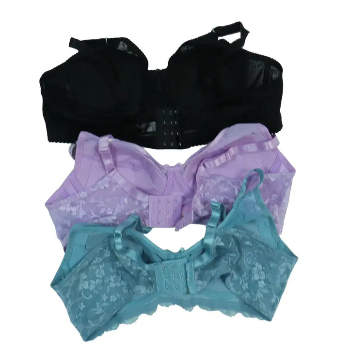 [BUNJANG] Gabrielle Peco Authentic Non-Wire Bra 2-Piece Set + Wire Bra 1-Piece Set (Size 95B) / 가브리엘페코 정품 노와이어 브라 2점 + 와이어 브라 1점 세트 95B