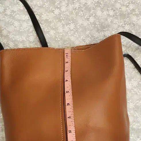 [BUNJANG] Beanpole Leather Tote Bag / 빈폴 가죽 토트백
