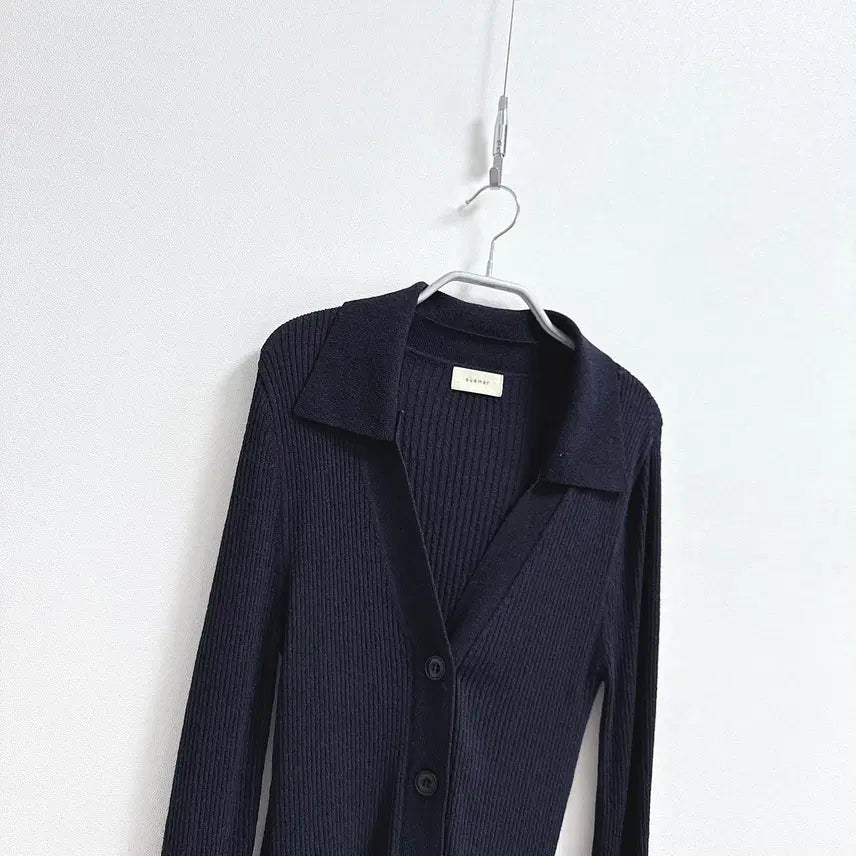 [BUNJANG] Suamar Open Collar Knit Cardigan / 수아마르 오픈카라 가디건