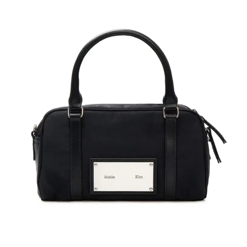 [BUNJANG] Matinkim Black Mini Canvas Tote Bag / 마뗑킴 블랙 미니 캔버스 토트백