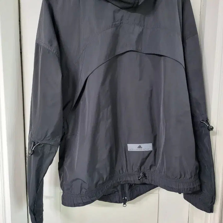 [BUNJANG] Adidas Stella McCartney Black Windbreaker Jacket M / 아디다스 스텔라 맥카트니 블랙 바람막이M