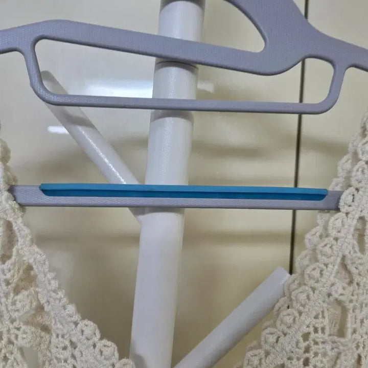 [BUNJANG] Ivory Crochet Long Dress / 아이보리색 크로셰 뜨개 원피스
