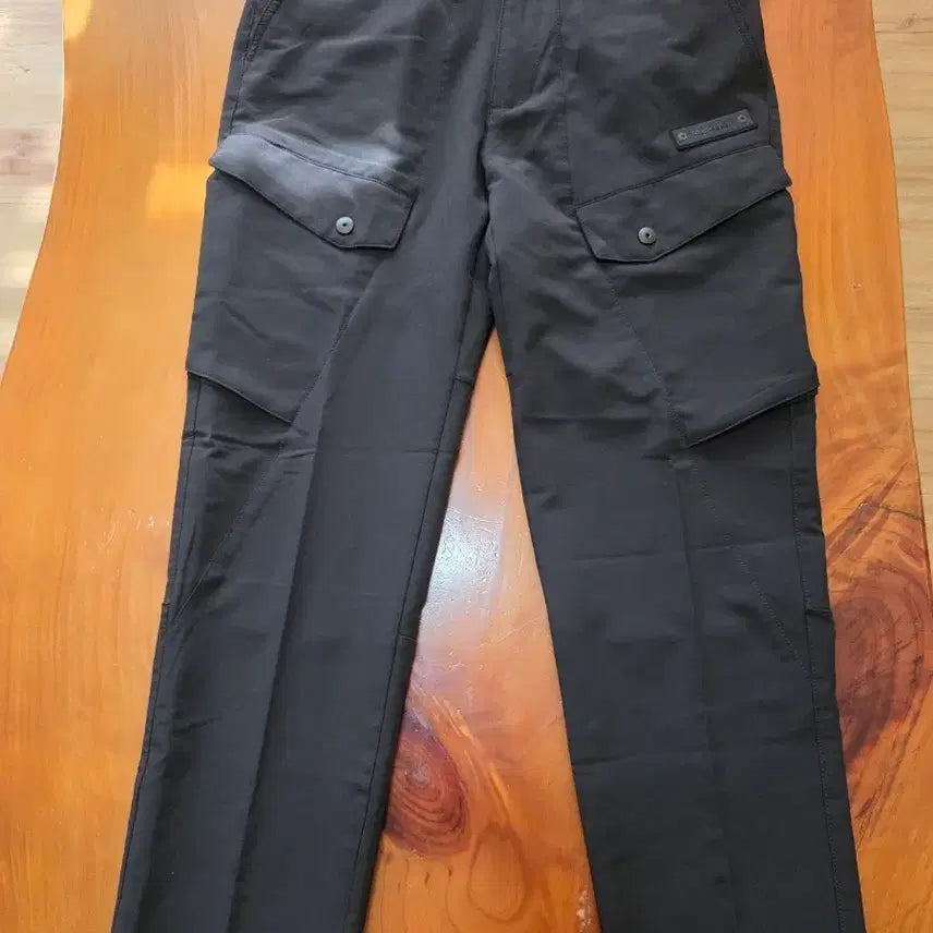 [BUNJANG] Black Pocket Cargo Pants / 블랙 포켓 카고 바지