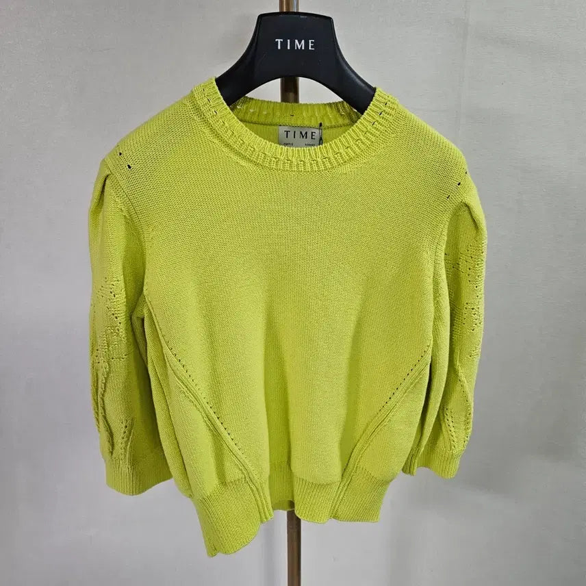 [BUNJANG] TIME Knit Top / 2022 타임 니트탑