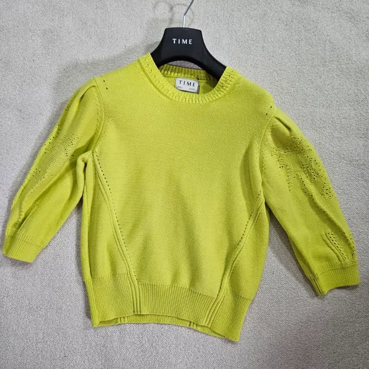 [BUNJANG] TIME Knit Top / 2022 타임 니트탑