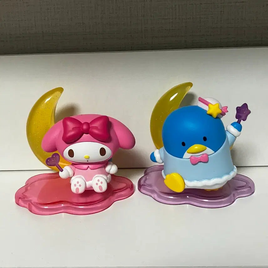 [BUNJANG] Sanrio Angel Moon Figure Set (Authentic) / 정품 산리오 엔젤문 피규어 세트