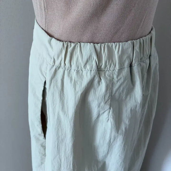 [BUNJANG] Ivory Long Skirt (Free Size) / 아이보리 롱 스커트 Free 사이즈