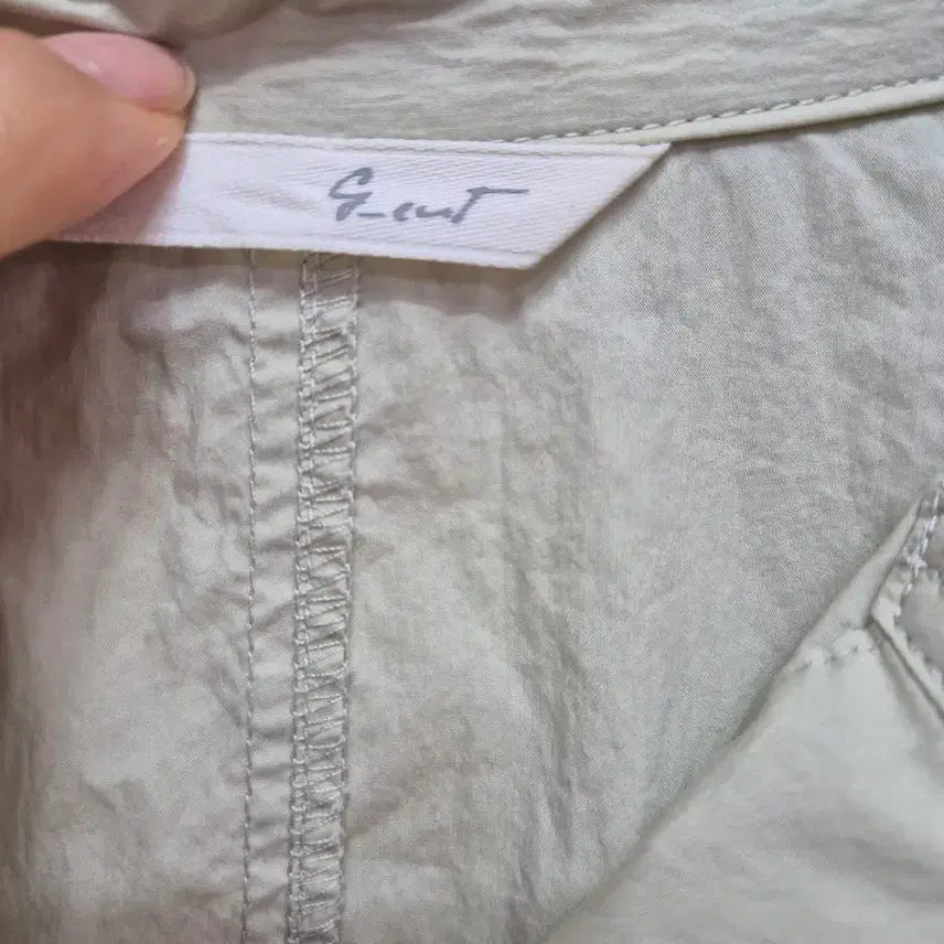 [BUNJANG] G-cut Anorak Long One-Piece Dress (Size 66) / 지컷 아노락 롱원핏(66)
