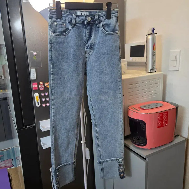 [BUNJANG] Button Skinny Jeans / 다시 못 구하는 단추 스키니진(새상품)