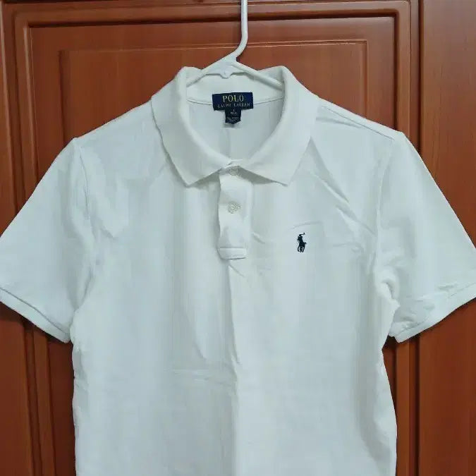 [BUNJANG] Polo Ralph Lauren White Short Sleeve Polo Shirt / 폴로 랄프로렌 흰색 반팔 카라티
