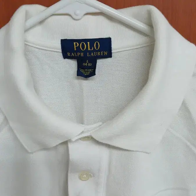 [BUNJANG] Polo Ralph Lauren White Short Sleeve Polo Shirt / 폴로 랄프로렌 흰색 반팔 카라티