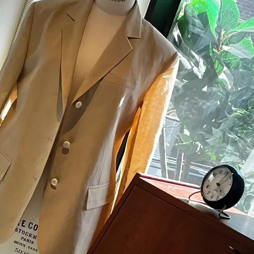 [BUNJANG] Mavelbee Linen Blended Jacket / 마벨비 린넨 블렌디드 자켓