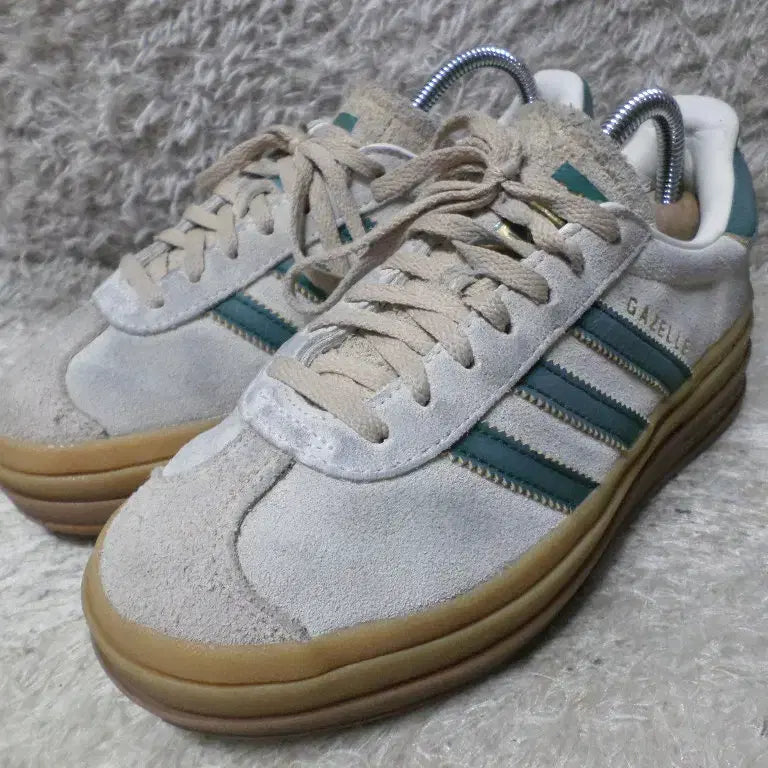 [BUNJANG] Adidas Gazelle Bold Green Sneakers / 후루룩구제 230 아디다스 가젤 볼드 그린 운동화 260505