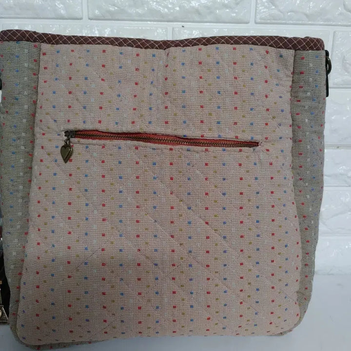 [BUNJANG] Handmade Quilted Crossbody Bag / 퀼트핸드메이드 크로스백