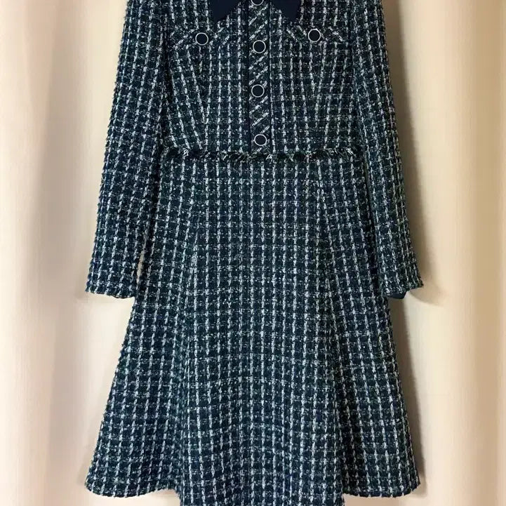 [BUNJANG] Kenneth Lady Tweed Dress / 캐네스레이디 트위드 원피스